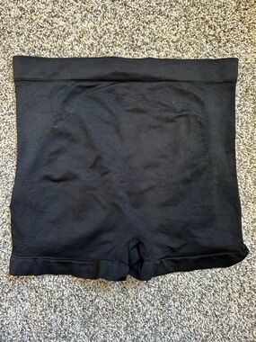 Under Where? Black High-Waist Shaping Shorts